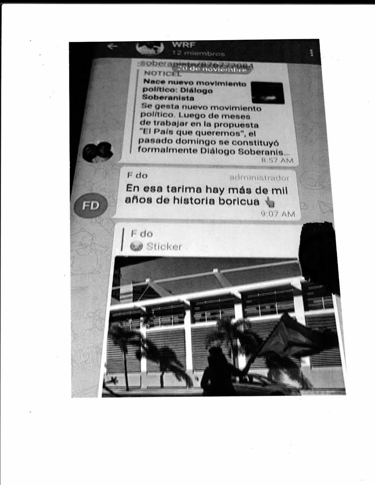 soberanista7876772084 noticel nace nuevo movimiento politico: diálogo soberanista se gesta nuevo movimiento politico. luego de meses de trabajar en la propuesta "el pais que queremos", el pasado domingo se constituyó formalmente diálogo soberanis... f do en esa tarima hay más de mil años de historia boricua f do sticker